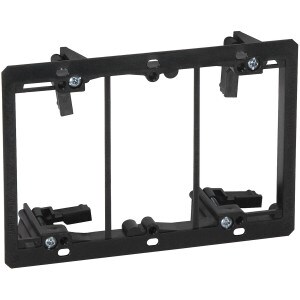 Arlington Industries LV3 Triple Gang Low Voltage Mounting Bracket